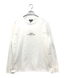 A.P.C.（アーペーセー）の古着「ロングスリーブTシャツ」｜ホワイト