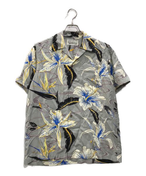 WACKO MARIA（ワコマリア）WACKO MARIA (ワコマリア) HAWAIIAN SHIRT ハワイアンシャツ グレー サイズ:Sの古着・服飾アイテム