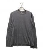 OAMCオーエーエムシー）の古着「SURREAL LONG SLEEVED T-SHIRT  ロングスリーブカットソー」｜パープル