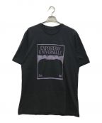 OAMCオーエーエムシー）の古着「Expo T-shirt」｜ブラック×パープル
