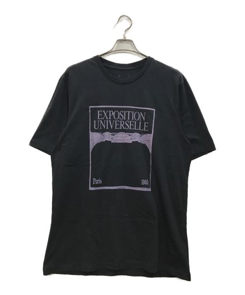 OAMC（オーエーエムシー）OAMC (オーエーエムシー) Expo T-shirt ブラック×パープル サイズ:XLの古着・服飾アイテム