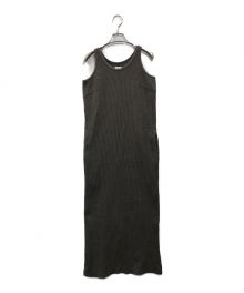 RHC Ron Herman（アールエイチシー ロンハーマン）の古着「Waffle American Sleeveless Dress」｜グレー