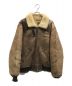 SCHOTT BROS.（ショットブロス）の古着「SHEEPSKIN B-3 FLIGHT ムートンジャケット」｜ブラウン