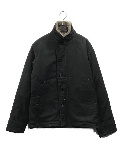 BUZZ RICKSON'S（バズリクソンズ）Buzz Rickson's (バズリクソンズ) Type N-1 Navy “NAVY DEPARTMENT” ブラック サイズ:40の古着・服飾アイテム