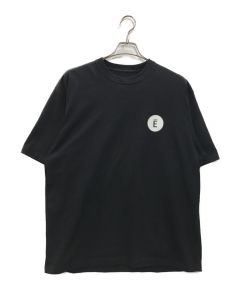 23ss【新品】Mサイズ エンノイ ボーダー Tシャツ グレー x ブラック