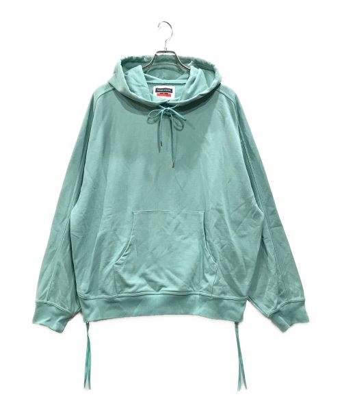 MAISON SPECIAL（メゾンスペシャル）MAISON SPECIAL (メゾンスペシャル) Heavy-Weight Sweat Prime-Over Side Zip Pullover Hoodie グリーン サイズ:1の古着・服飾アイテム