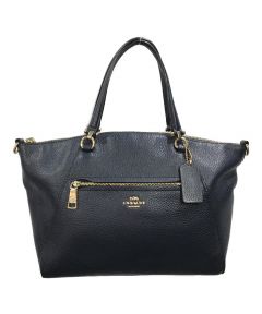 中古・古着通販】COACH (コーチ) スパンコール2WAYバッグ パープル