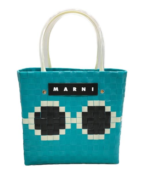 MARNI MARKET（マルニ マーケット）MARNI MARKET (マルニ マーケット) SUN BASKET カゴバッグ グリーンの古着・服飾アイテム