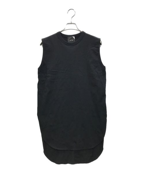 ATON（エイトン）ATON (エイトン) ROUND HEM TANK TOP ブラック サイズ:2の古着・服飾アイテム