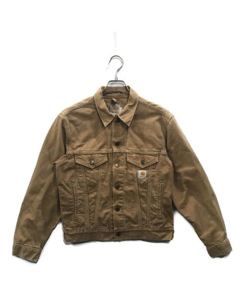 CarHartt（カーハート）CarHartt (カーハート) 90'sダック地トラッカージャケット ブラウン サイズ:不明の古着・服飾アイテム