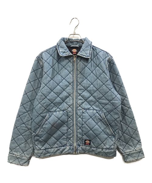 SUPREME（シュプリーム）Supreme (シュプリーム) Dickies (ディッキーズ) 21AW Quilted Denim Work Jacket キルトデニム ワークジャケット ブルー サイズ:Sの古着・服飾アイテム