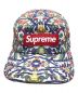 中古・古着 Supreme (シュプリーム) 23SS Washed Chino Twill Camp Cap キャップ マルチカラー：10800円