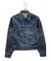 LEVI'S（リーバイス）の古着「60's 4th70505 557 3rd仕様モデル ヴィンテージGジャン デニムトラッカージャケット」｜ブルー