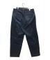 STEVEN ALAN (スティーブンアラン) DENIM 2BOX PLEATED SLACKS インディゴ サイズ:XL：3980円