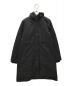 theory（セオリー）の古着「EMINENT.PUFFER/BELTED.COAT ファー ダウンコート」｜ブラック