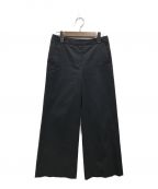 theoryセオリー）の古着「Stretch Canvas HW Flared Pant GH」｜ブラック