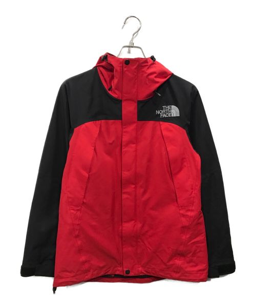 THE NORTH FACE（ザ ノース フェイス）THE NORTH FACE (ザ ノース フェイス) MOUNTAIN JACKET マウンテン ジャケット レッド×ブラック サイズ:Ｓの古着・服飾アイテム