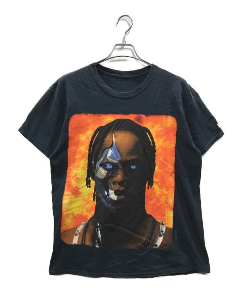 cactus jack（カクタス・ジャック）cactus jack (カクタス・ジャック) fortnite (フォートナイト) Travis Scott プリントTEE ブラック サイズ:Mの古着・服飾アイテム