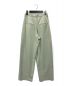 CLANE (クラネ) BASIC TUCK PANTS グリーン サイズ:1：3980円