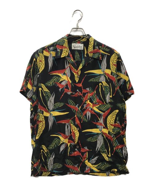 WACKO MARIA（ワコマリア）WACKO MARIA (ワコマリア) HAWAIAN SHIRTS ブラック サイズ:Lの古着・服飾アイテム