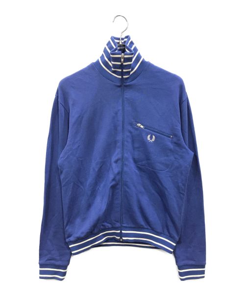 FRED PERRY（フレッドペリー）FRED PERRY (フレッドペリー) スウェットトラックジャケット ブルー サイズ:Mの古着・服飾アイテム