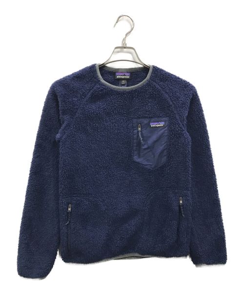 Patagonia（パタゴニア）Patagonia (パタゴニア) Los Gatos Fleece Crew ネイビー サイズ:XXSの古着・服飾アイテム