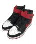 NIKE（ナイキ）の古着「GIRLS AIR JORDAN 1HI FLYEASE(GS) ハイカットスニーカー」｜ホワイト×レッド