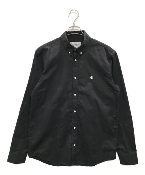 Carhartt WIP（カーハート ワークインプログレス）CARHARTT WIP (カーハートダブリューアイピー) MADISON SHIRT ブラック サイズ:Lの古着・服飾アイテム