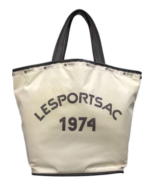 LeSportsac（レスポートサック）LeSportsac (レスポートサック) 大草直子コラボ マルシェトートバッグ ベージュの古着・服飾アイテム