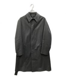 EMPORIO ARMANI（エンポリオアルマーニ）の古着「WATER REPELLENT OVER JACKET ステンカラーコート」｜グレー