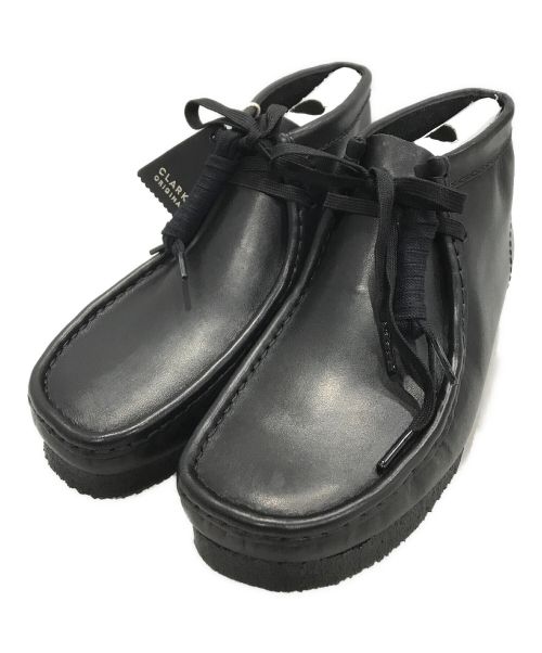 CLARKS（クラークス）CLARKS (クラークス) WALLABEE BOOT Black Leather ブラック サイズ:26.5ｃｍの古着・服飾アイテム