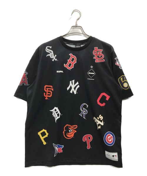 F.C.R.B.（エフシーアールビー）F.C.R.B. (エフシーアールビー) MLB TOUR ALL TEAM BIG TEE ブラック サイズ:Mの古着・服飾アイテム