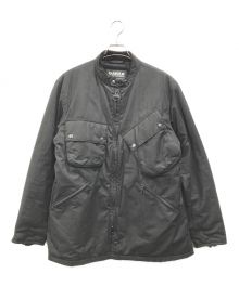 Barbour×Engineered Garments（バブアー×エンジニアド ガーメンツ）の古着「B.INTL HARLEM WAX コットンジャケット」｜ブラック