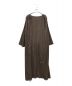 outersunset (アウターサンセット) washer volume onepiece ブラウン サイズ:M：5000円