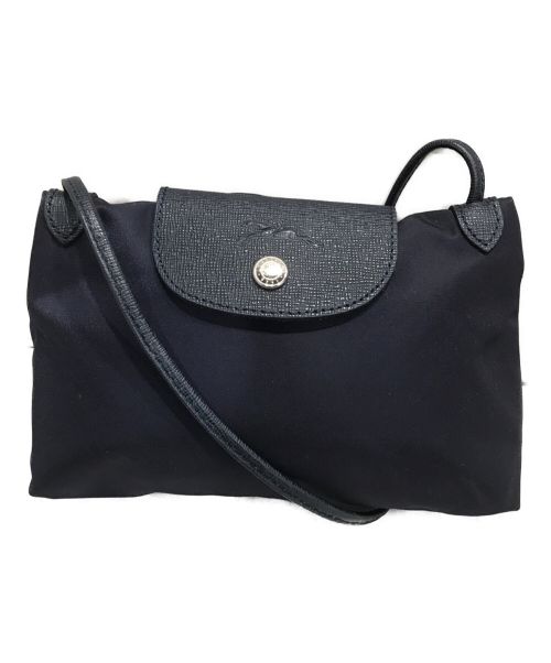 LONGCHAMP（ロンシャン）LONGCHAMP (ロンシャン) Le Pliage Neo Crossbody Bag ミニショルダー ネイビーの古着・服飾アイテム