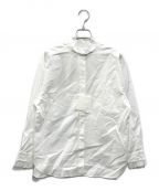 UNITED ARROWSユナイテッドアローズ）の古着「スタンド フリル シャツ」｜ホワイト