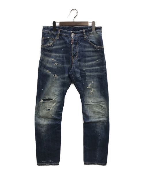 DSQUARED2（ディースクエアード）DSQUARED2 (ディースクエアード) CLASSIC KANNY TWIST JEAN デニムパンツ インディゴ サイズ:46の古着・服飾アイテム