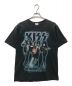 KISS（キス）の古着「2001 WORLD TOUR TEE」｜ブラック