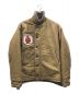 Buzz Rickson's（バズリクソンズ）の古着「N-1 DECK JACKET ” NAVY DEPARTMENT ” ” G-1 SNOOPY PATCH ”」｜ブラウン