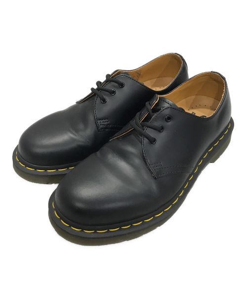 Dr.Martens（ドクターマーチン）Dr.Martens (ドクターマーチン) 3ホールレザーシューズ ブラック サイズ:UK6の古着・服飾アイテム