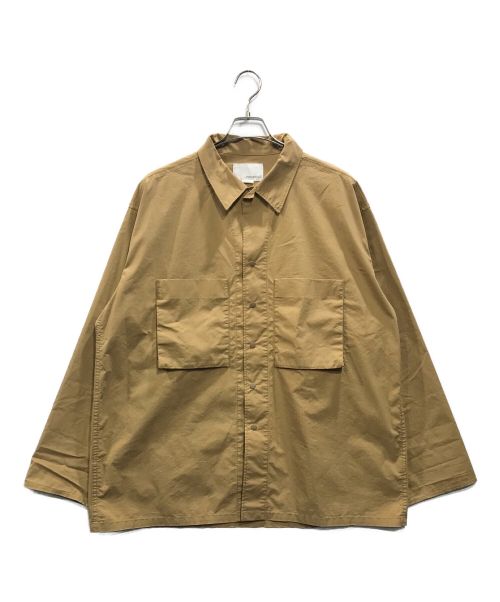 nanamica（ナナミカ）nanamica (ナナミカ) Shirt Jacket ベージュ サイズ:Mの古着・服飾アイテム