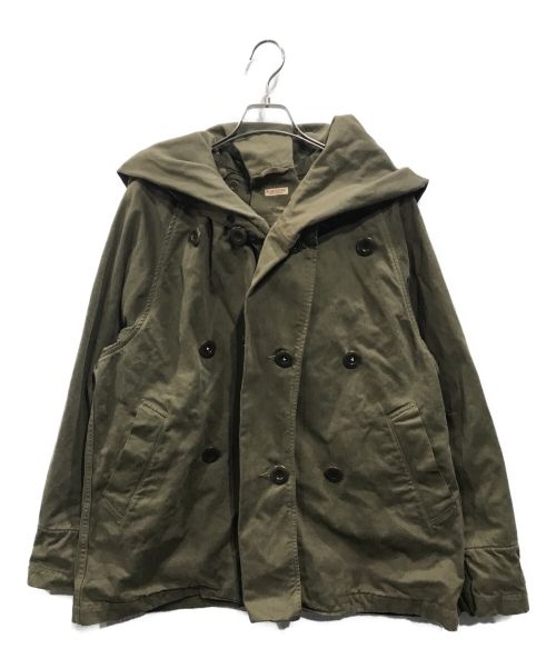 KAPITAL（キャピタル）KAPITAL (キャピタル) かつらぎ起毛 TRI-Pコート オリーブ サイズ:Mの古着・服飾アイテム