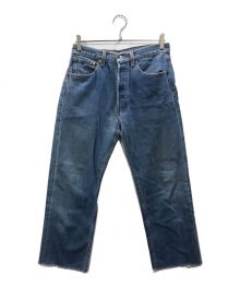 LEVI'S（リーバイス）の古着「90S 501XXカットオフデニムパンツ」｜ブルー