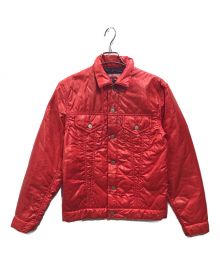 COMME des GARCONS JUNYA WATANABE MAN×LEVI'S（コム デ ギャルソン ジュンヤ ワタナベ マン×リーバイス）の古着「キルティングパフジャケット」｜レッド