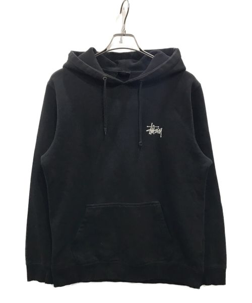 stussy（ステューシー）stussy (ステューシー) パーカー ブラック サイズ:Mの古着・服飾アイテム