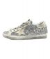 GOLDEN GOOSE (ゴールデングース) Hi Star silver glitter sneaker シルバー サイズ:37：12800円