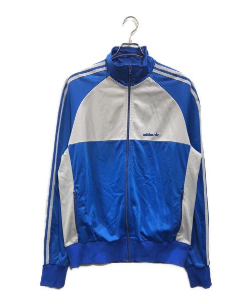 adidas（アディダス）adidas (アディダス) 70S トラックジャケット ブルー×グレー サイズ:54の古着・服飾アイテム