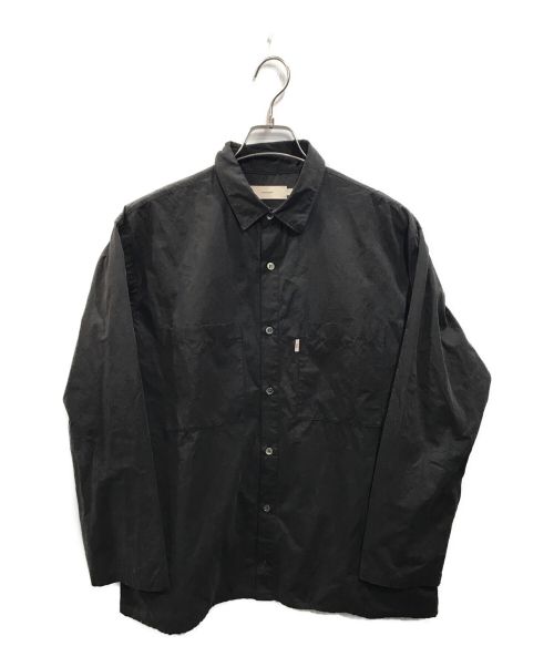 Graphpaper（グラフペーパー）Graphpaper (グラフペーパー) TYPEWRITER BOX SHIRTS グレー サイズ:1の古着・服飾アイテム