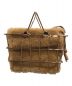 ZANCHETTI (ザンケッティー) MARKET BAG (SHEEPSKIN) キャメル 未使用品：29800円