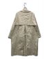 YAECA (ヤエカ) SOUTIEN COLLAR COAT STANDARD ステンカラーコート ベージュ サイズ:S：6000円